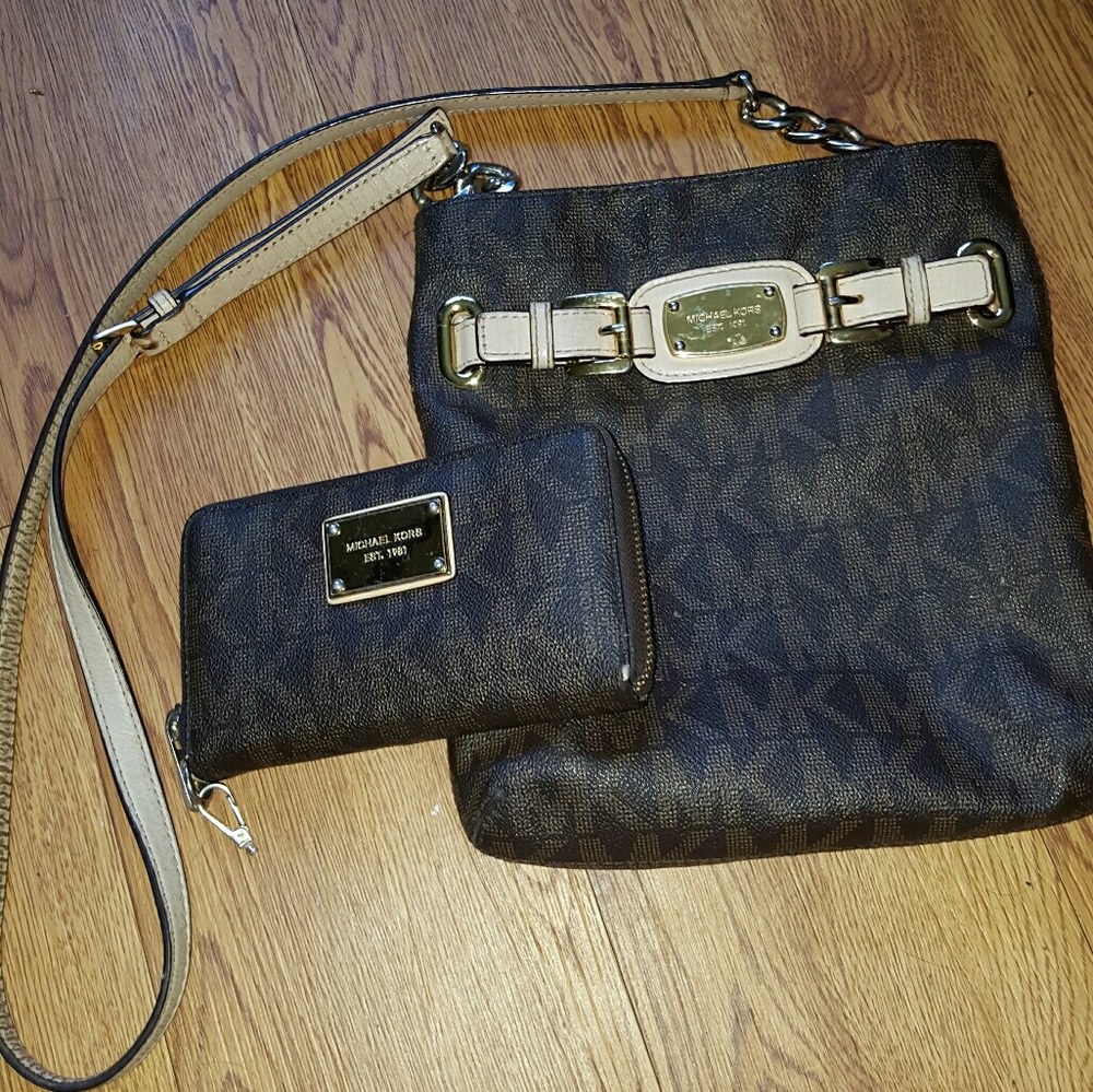 Michael kors bag and wallet